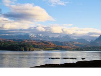 View across the loch